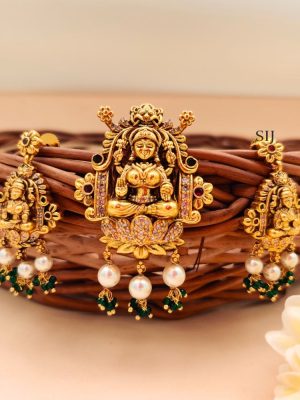 Antique Lakshmi Pendant Set