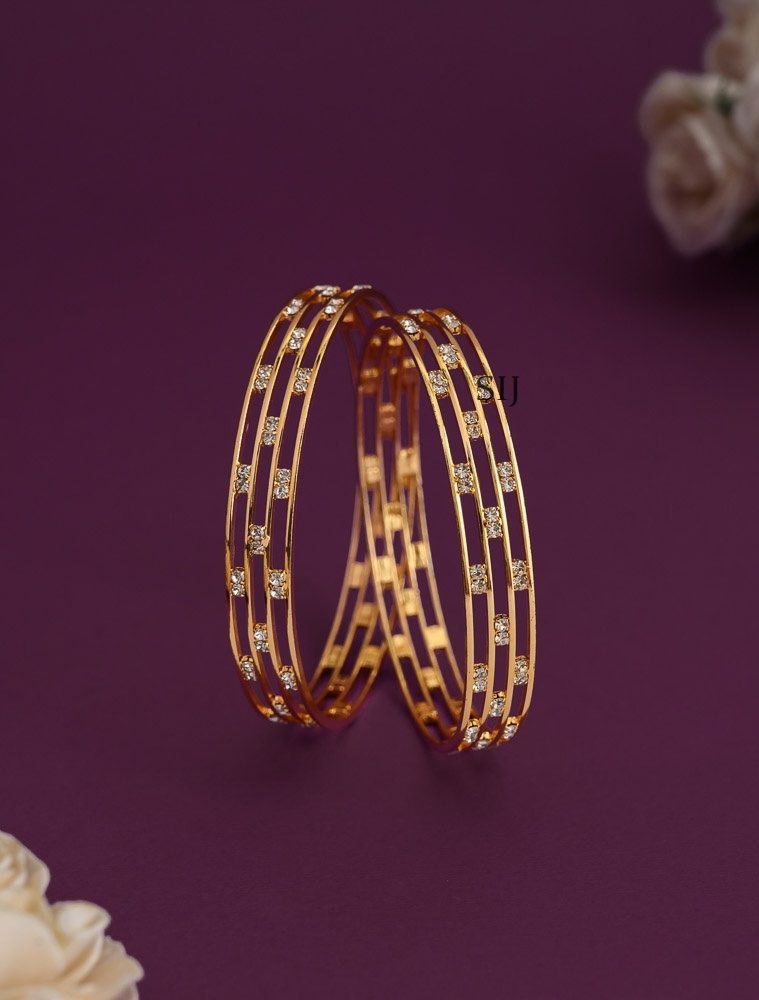 Imitation AD Stone Bangles