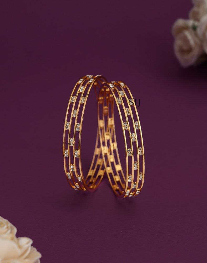 Imitation AD Stone Bangles