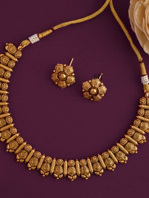 Imitation Gold Plated Necklace Set