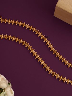 Traditional Gold Plated Anklet