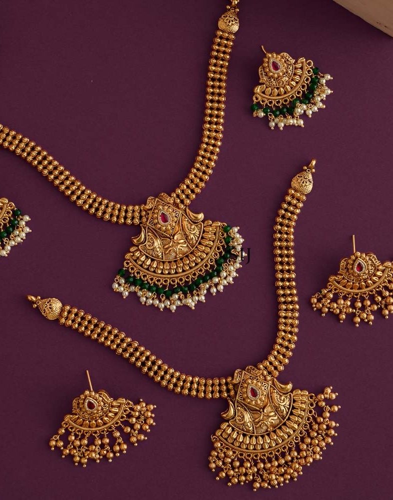 Traditional Beaded Necklace Set