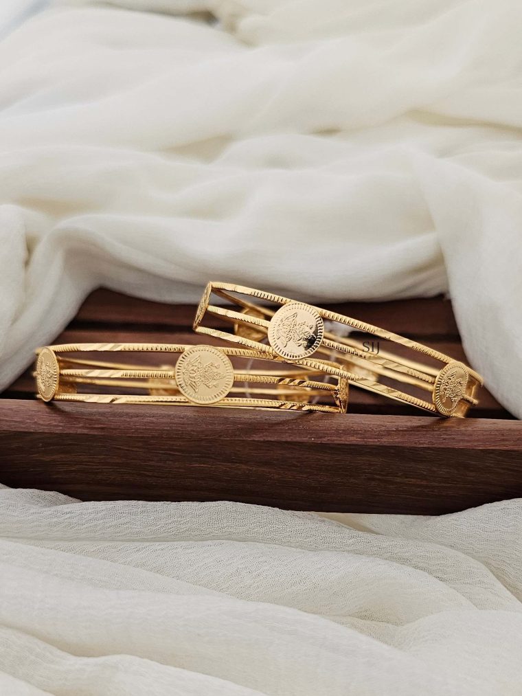 Traditional Lakshmi Devi Coin Bangles