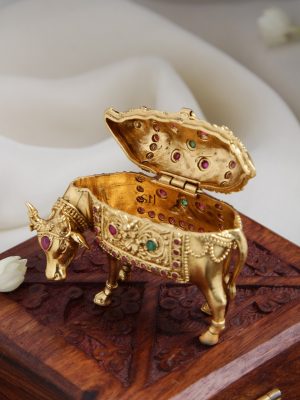 Traditional Kamdhenu Kumkum Box