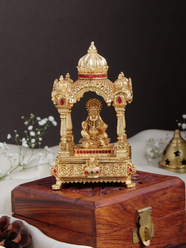 Traditional Kuberan Mandir Kumkum Box