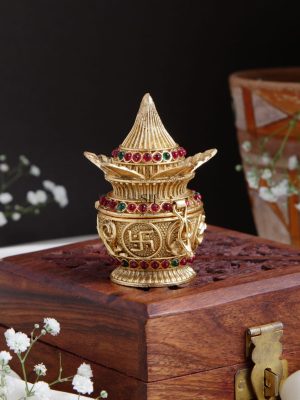 Traditional Kumbam Design Kumkum Box