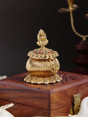 Traditional Lakshmi Kumkum Box