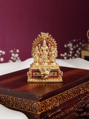 Traditional Vishnu Kumkum Box