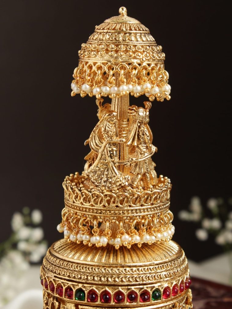 Wedding Dancing Umbrella Kumkum Box