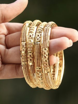 Artificial Gold Plated Traditional Bangles