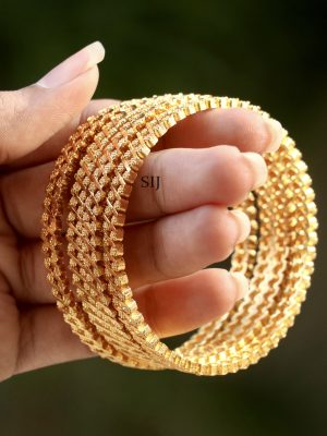 Artificial Spiral Design Bangles