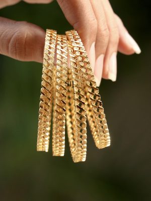 Artificial Spiral Design Bangles