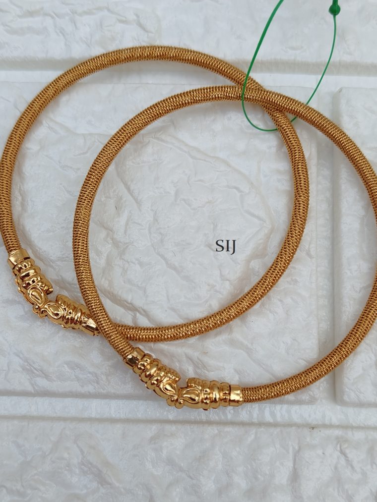 Traditional Gold Plated Kada Bangles