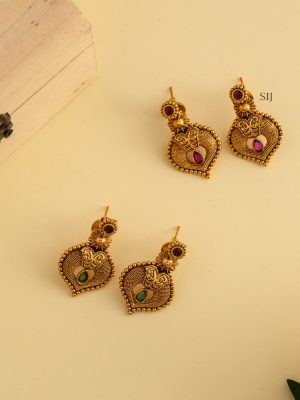 Imitation Non Idol Coin Necklace with Gold Beads