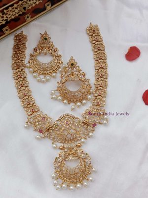 Bridal Jewellery Set with Chandbali Earrings