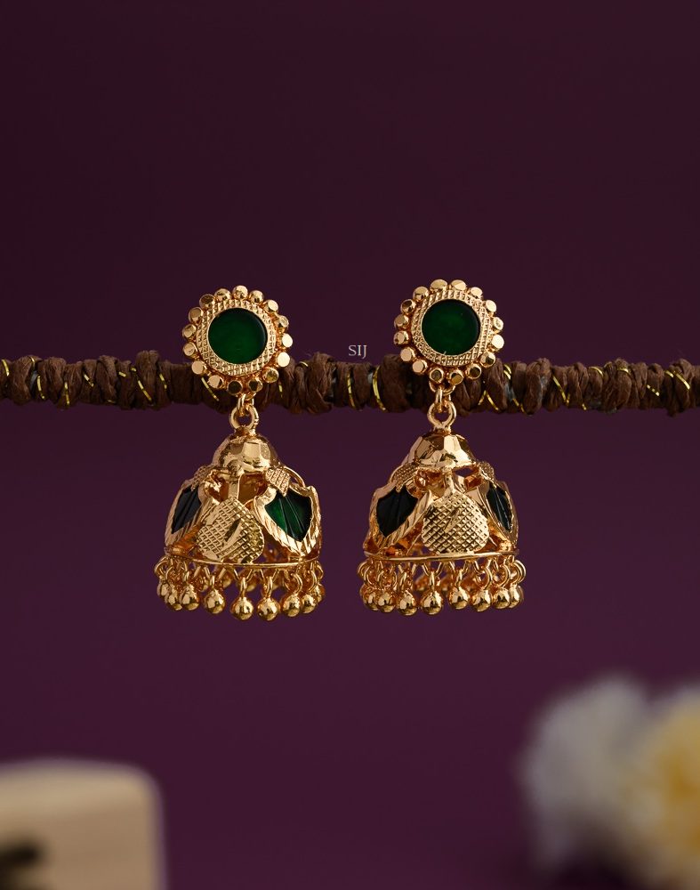 Imitation Kerala Style Palakka Jhumkas