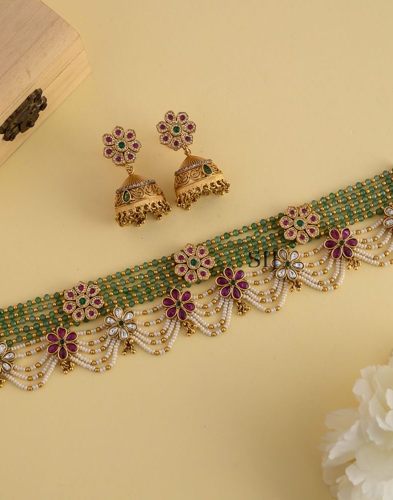 Imitation Kundan AD Stones Choker