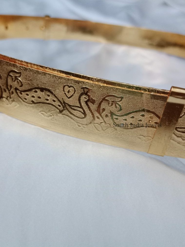 Fabulous Peacock Design Hipbelt