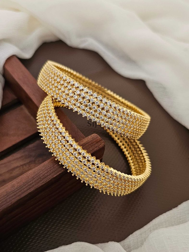 Imitation CZ Stones Bangles