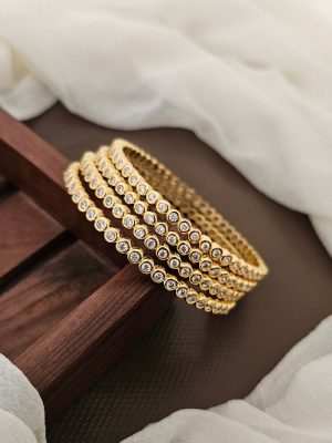 Imitation Radiant Diamond Look Like CZ Bangles