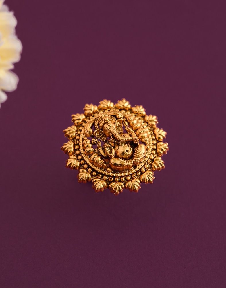 Traditional Vinayaka Finger Ring