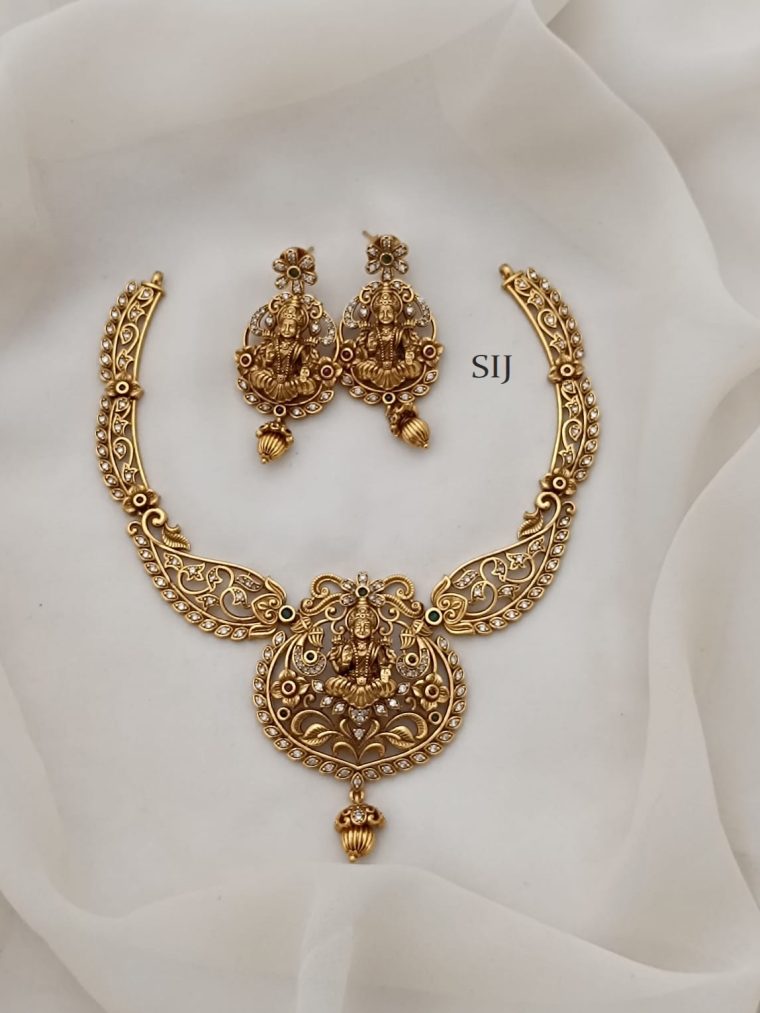 Antique Lakshmi Design Necklace