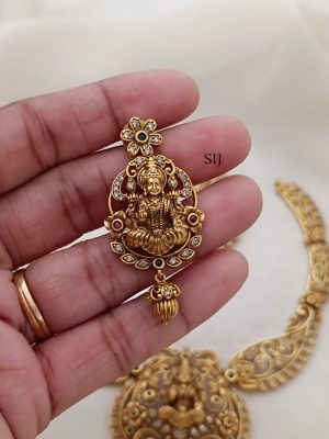 Antique Lakshmi Design Necklace