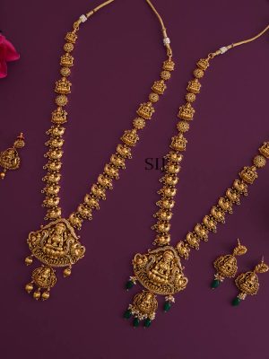 Gold Plated Lakshmi Nagas Haram