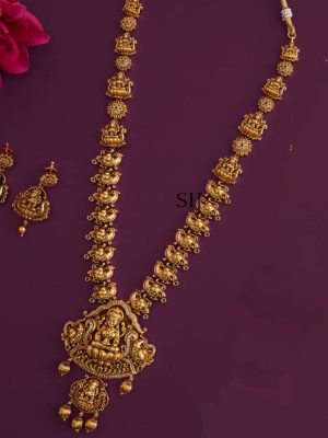 Gold Plated Lakshmi Nagas Haram