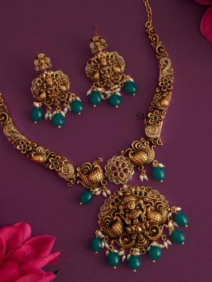 Antique Lakshmi Design Necklace