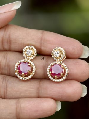 Artificial Rani Ratan AD Earrings