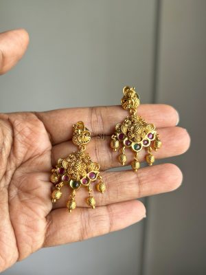 Ganesh Pendant Invisible Necklace Set