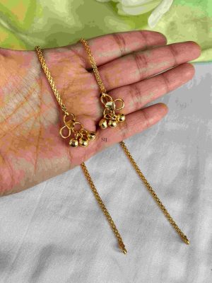 Gold look Alike Chain Anklets