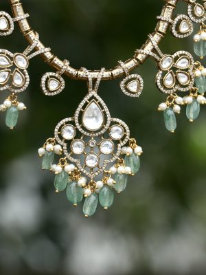 Maharani Bridal Moissanite Necklace