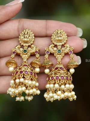 Taditional Veda Alankaar Jhumkas