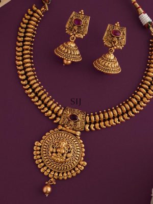 Traditional Antique Lakshmi Necklace