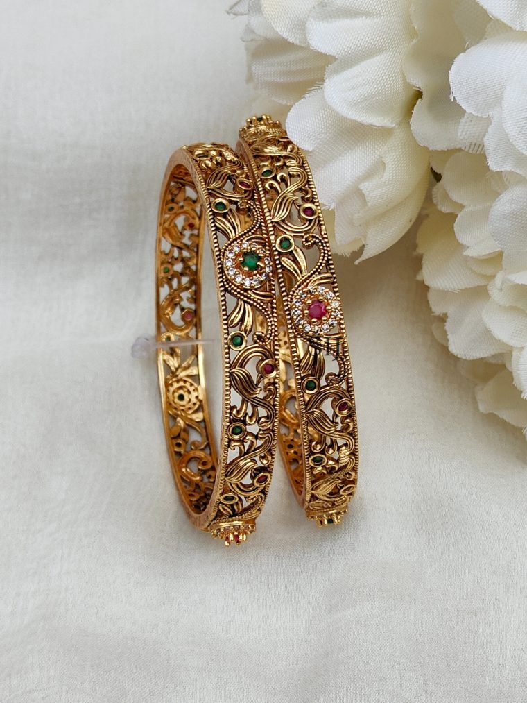 Traditional Peacock Bangles