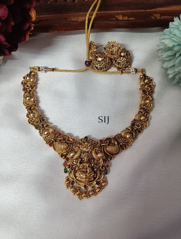 Antique Lakshmi Necklace Set