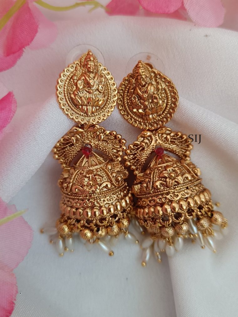 Traditional Lakshmi Jhumkas