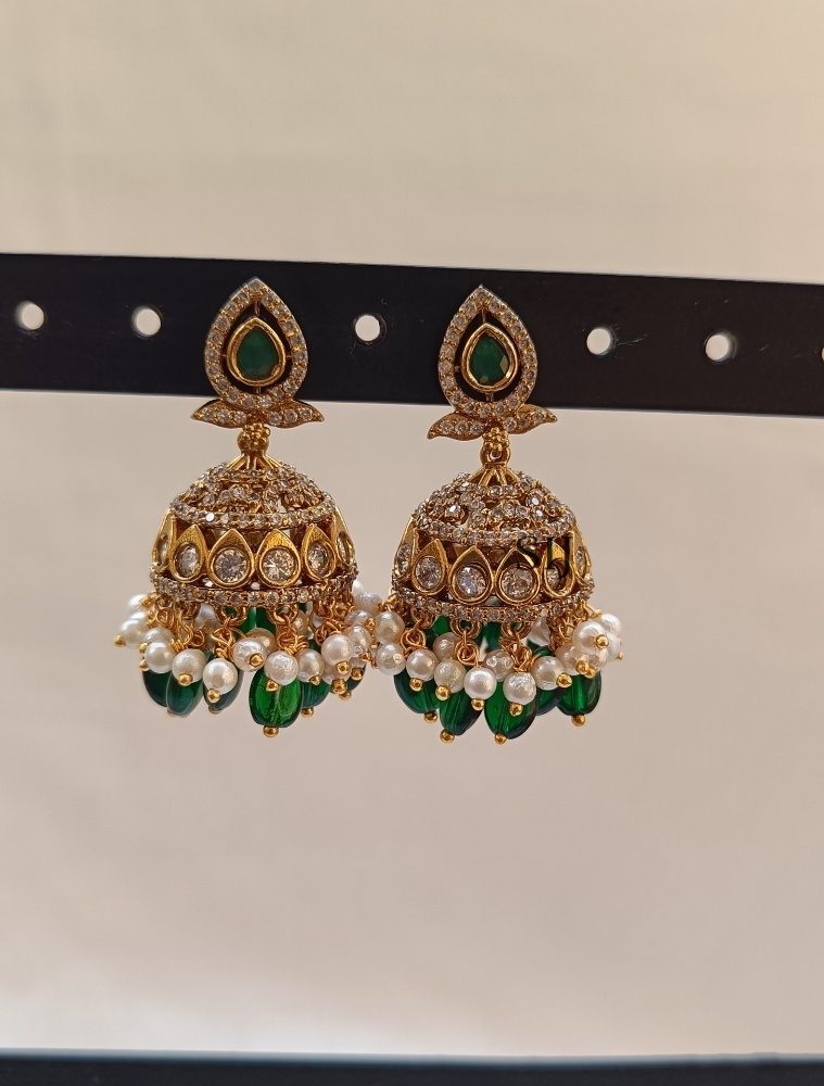 Stone Jhumkas