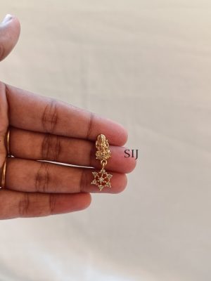 Imitation Lakshmi Star Design Earrings