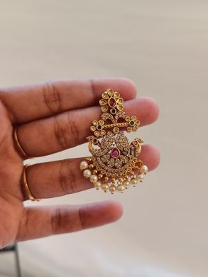 Imitation AD Stones Earrings