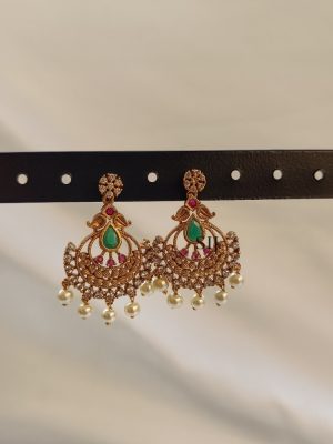 Artificial AD Stones Earrings