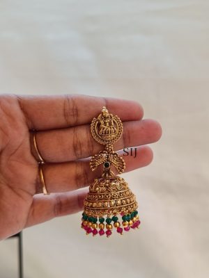 Imitatoin Lakshmi Jhumkas