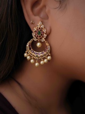 Traditional Chandbaali Design Earrings