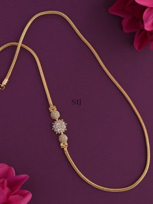 AD Stones Studded Mugappu Chain