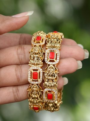 Artificial Sitara AD Stone Bangles