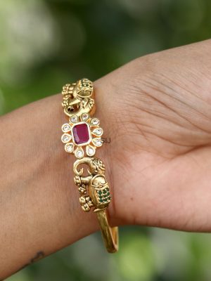 Gajraj &Flower Design Kada Bangles