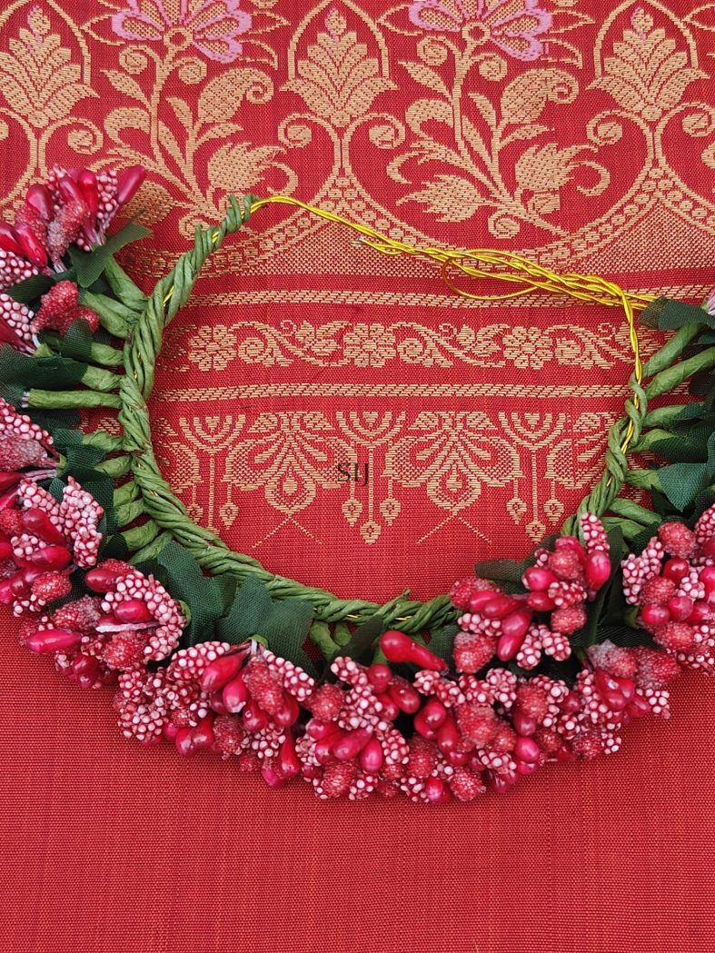 Red Color Flower Arch