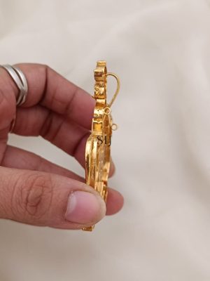 Traditional Durga Devi Kemp Pendant